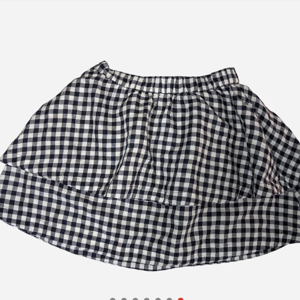 Pre-owned Madewell Monochrome Layered Mini Skirt - Picture 6 of 8